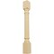 Ekena Millwork 3 3/4"W x 3 3/4"D x 35 1/2"H Richmond Fluted Cabinet Column, Alder COL03X03X35RIAL - alternate 1